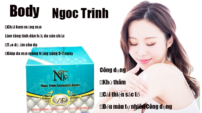 Kem dưỡng trắng da body- Ngoc Trinh